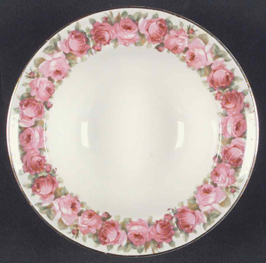 Raby Rose Rim Cereal Bowl by Royal Doulton-1