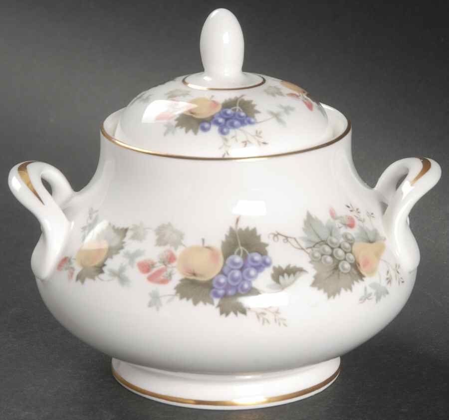 Ravenna Sugar Bowl & Lid by Royal Doulton-1