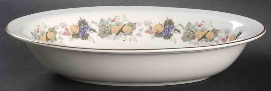 Ravenna 10" Oval Vegetable Bowl by Royal Doulton-1