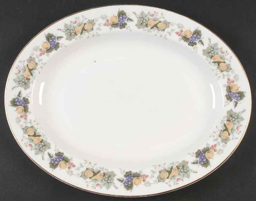 Ravenna 13" Oval Serving Platter by Royal Doulton-1