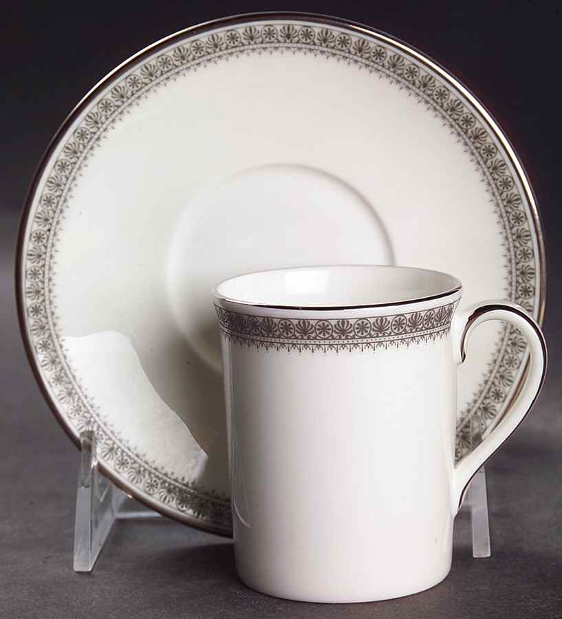 Ravenswood Flat Demitasse Cup & Saucer Set by Royal Doulton-1