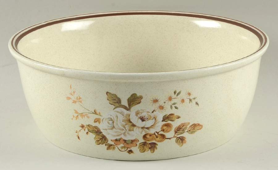 Ravel 9" Salad Serving Bowl by Royal Doulton-1