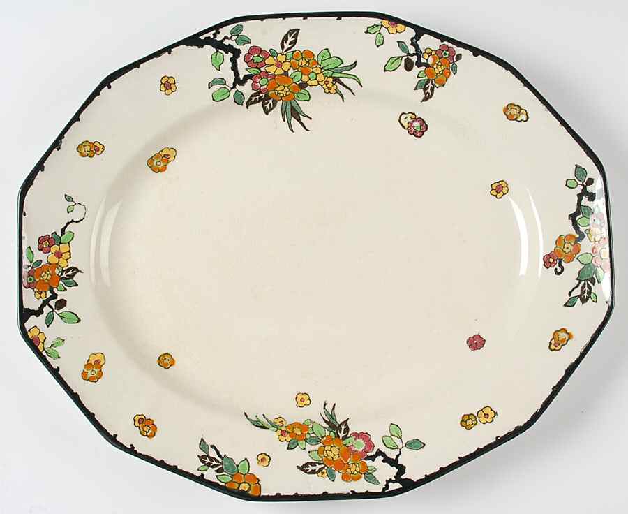 RD29 15" Oval Serving Platter by Royal Doulton-1