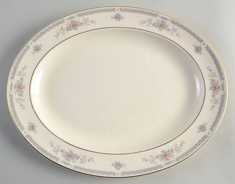 Rebecca 13" Oval Serving Platter by Royal Doulton-1