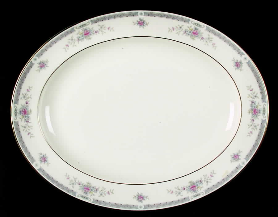 Rebecca 13" Oval Serving Platter by Royal Doulton-1