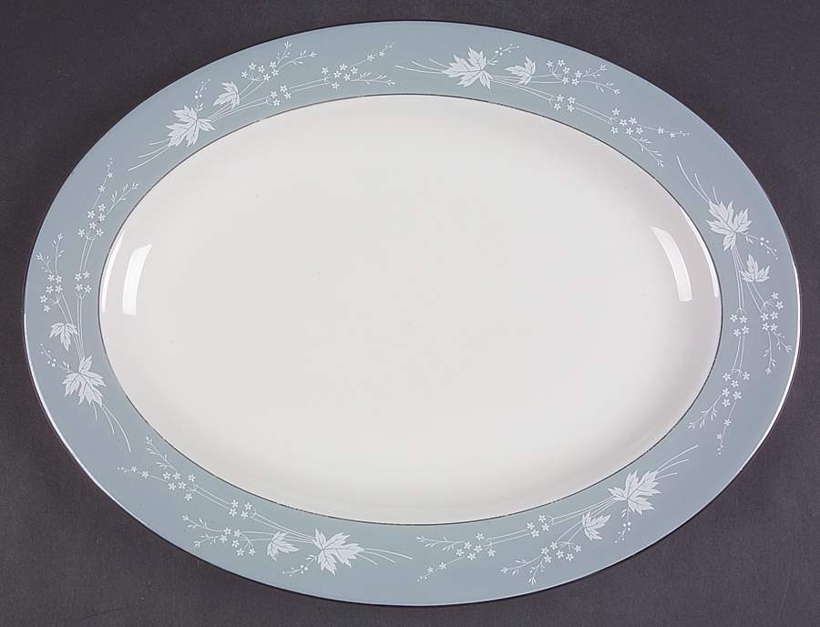Reflection 13" Oval Serving Platter by Royal Doulton-1
