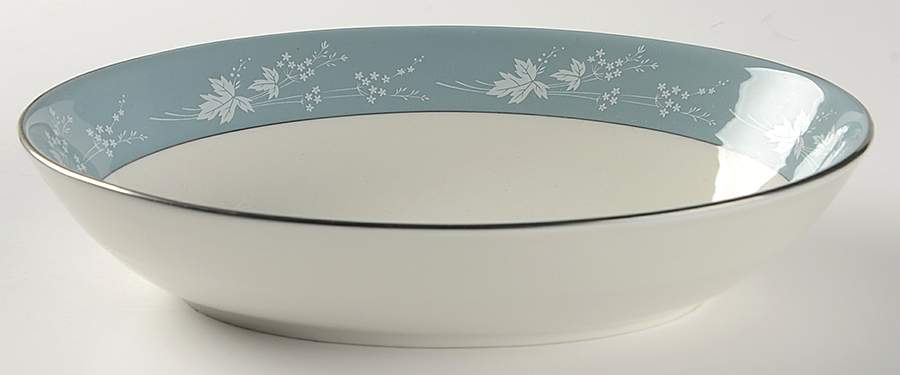 Reflection 9" Oval Vegetable Bowl by Royal Doulton-1