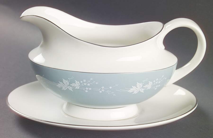 Reflection Gravy Boat & Underplate by Royal Doulton-1