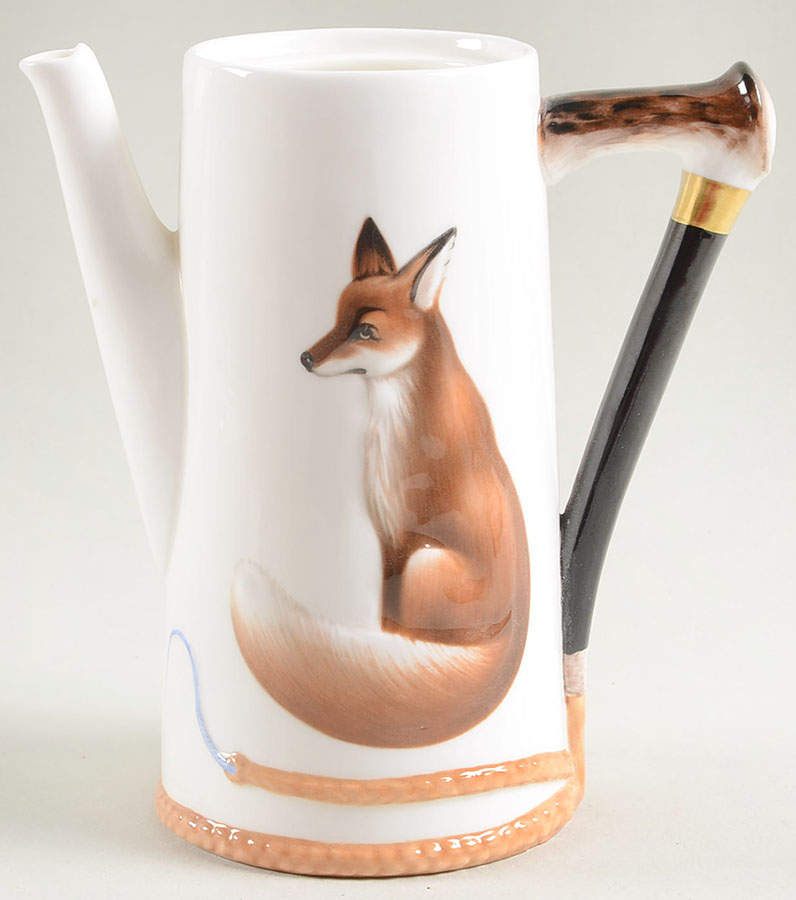Reynard The Fox Mini Coffee Pot No Lid by Royal Doulton-1