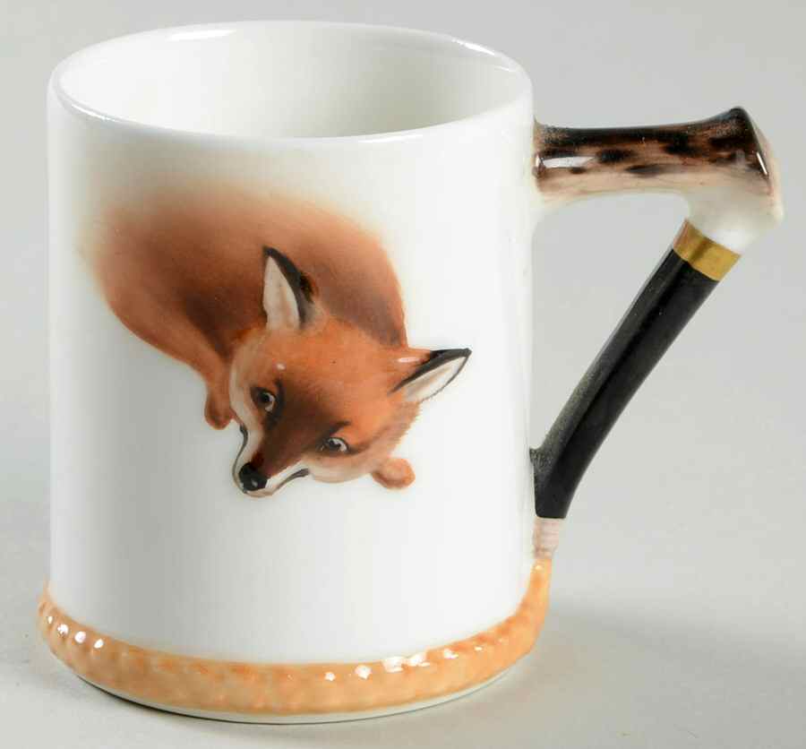 Reynard The Fox Flat Demitasse Cup by Royal Doulton-1