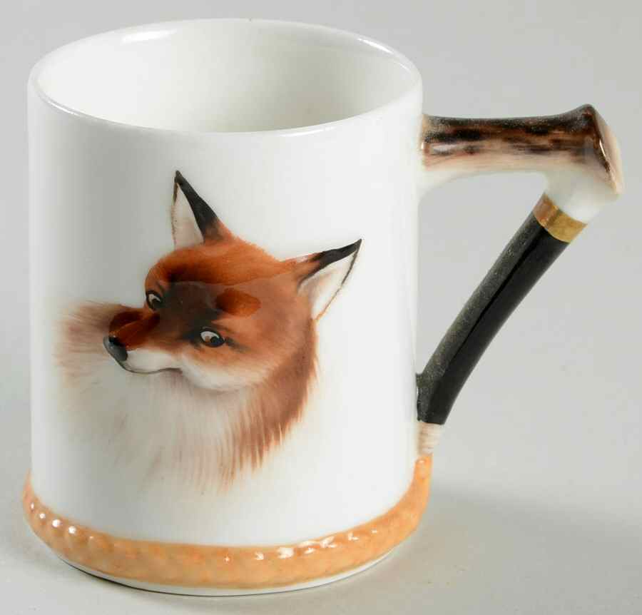 Reynard The Fox Flat Demitasse Cup by Royal Doulton-1
