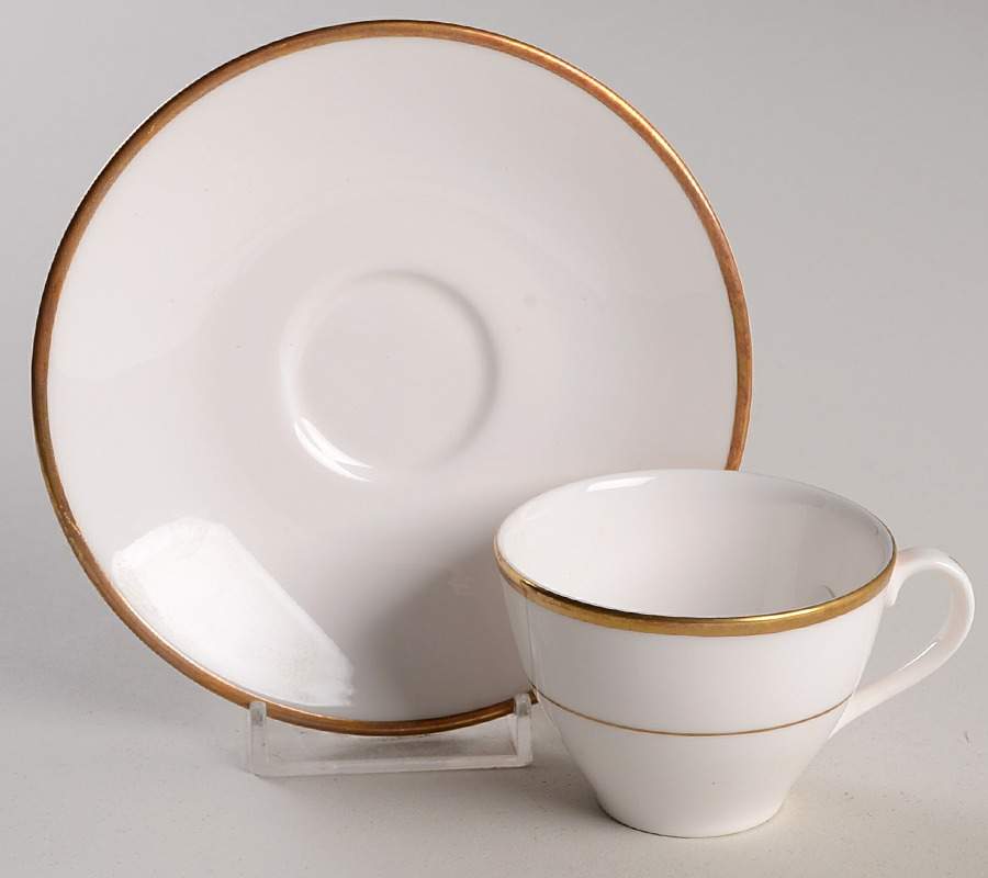 Regent Flat Demitasse Cup & Saucer Set by Royal Doulton-1
