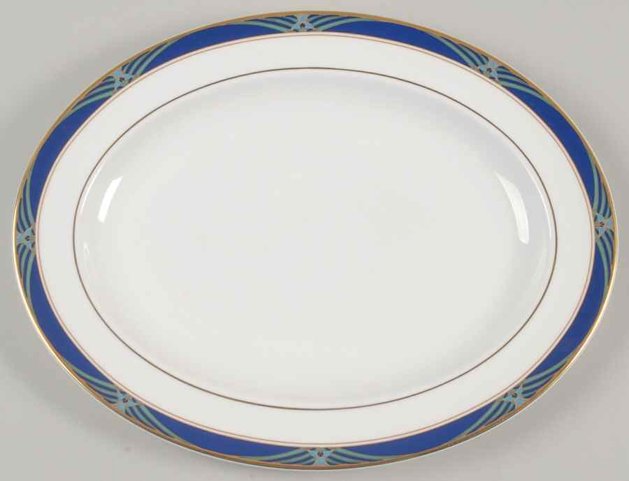 Regalia 13" Oval Serving Platter by Royal Doulton-1