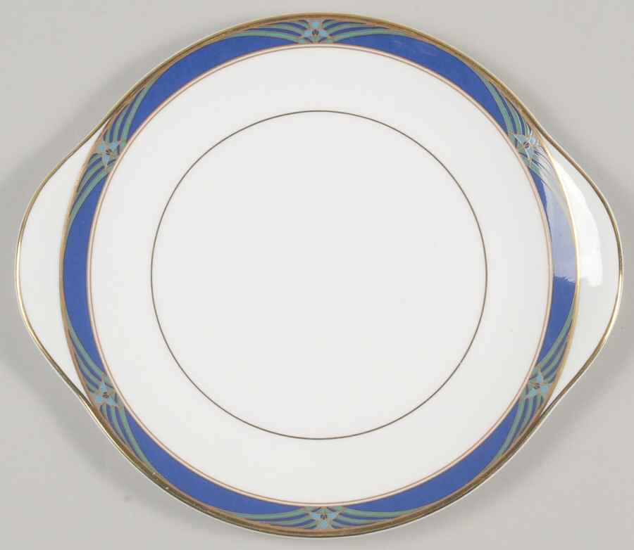 Regalia Handled Cake Plate by Royal Doulton-1