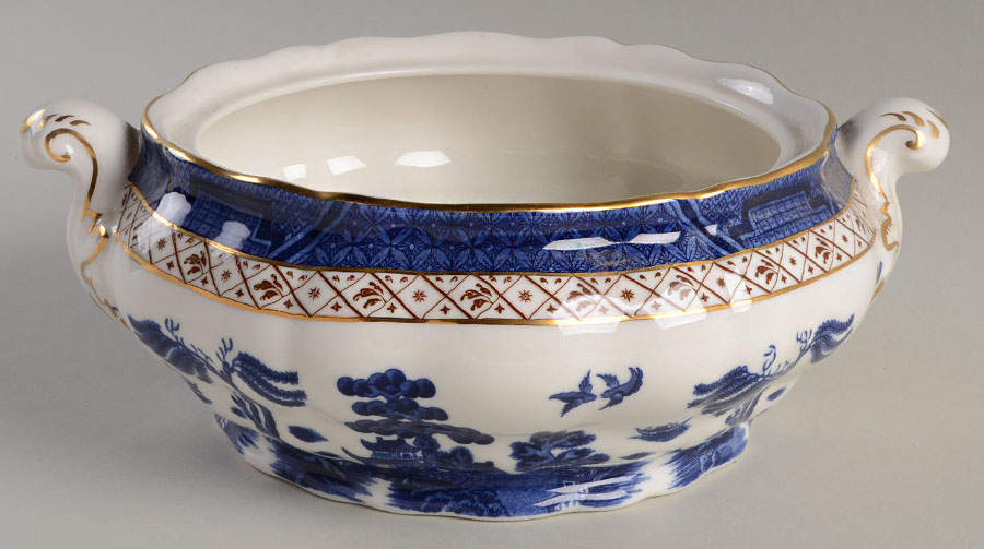 Real Old Willow Round Vegetable No Lid by Royal Doulton-1