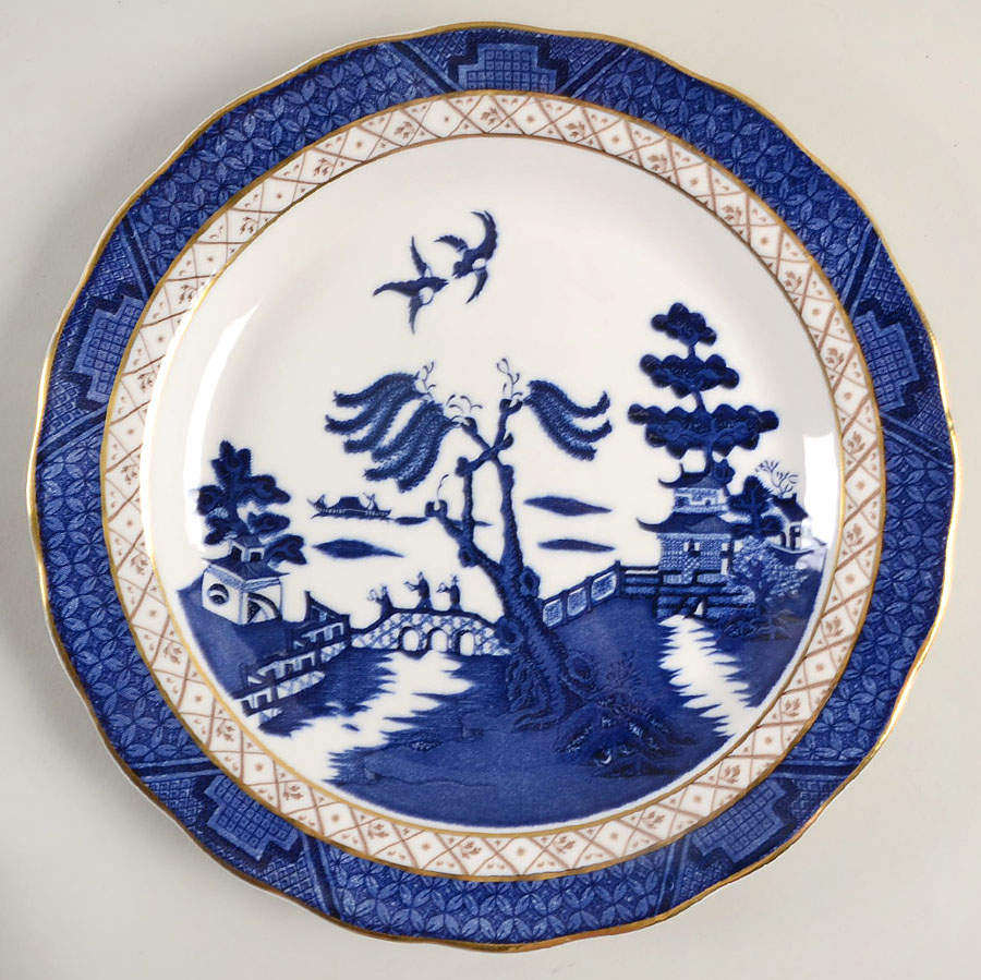 Real Old Willow Dinner Plate by Royal Doulton-1