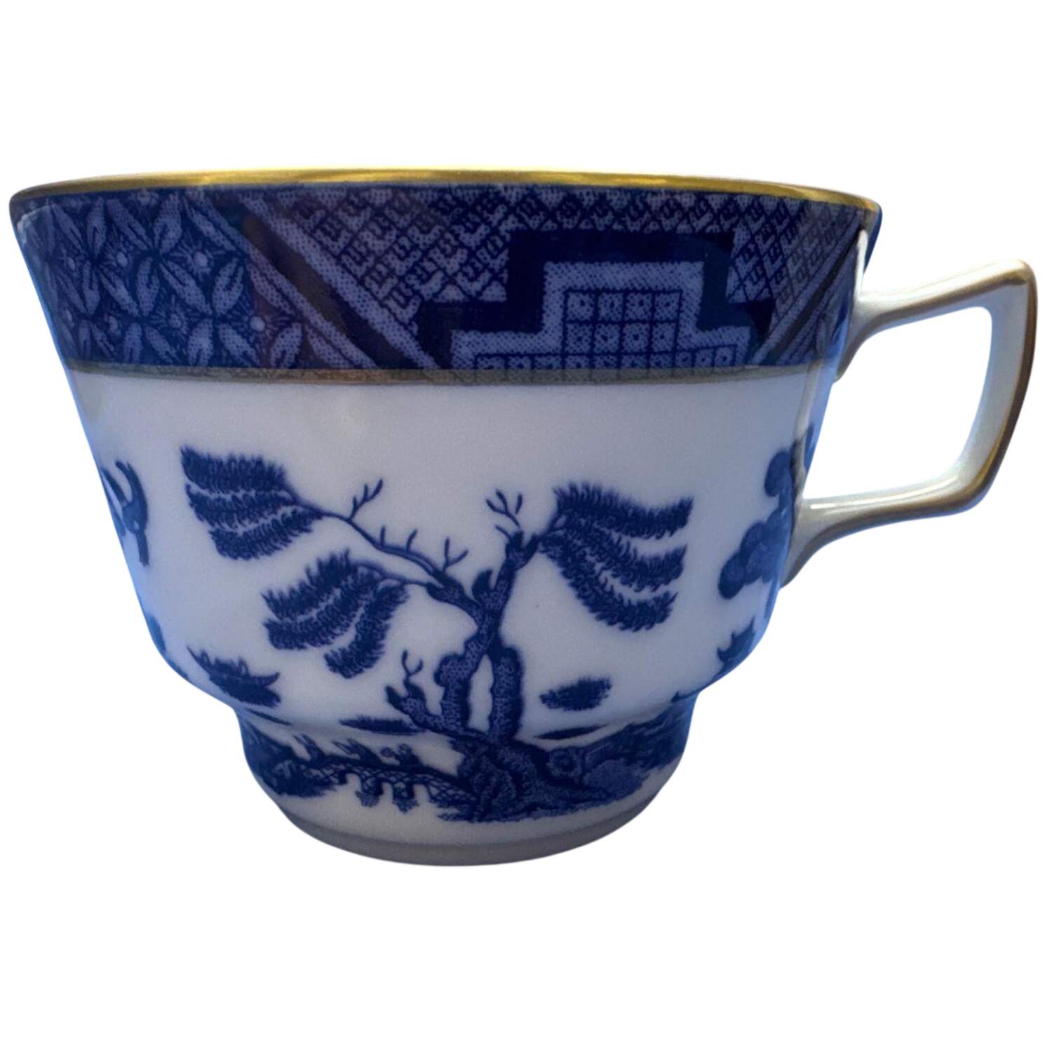 Real Old Willow Flat Cup by Royal Doulton-1