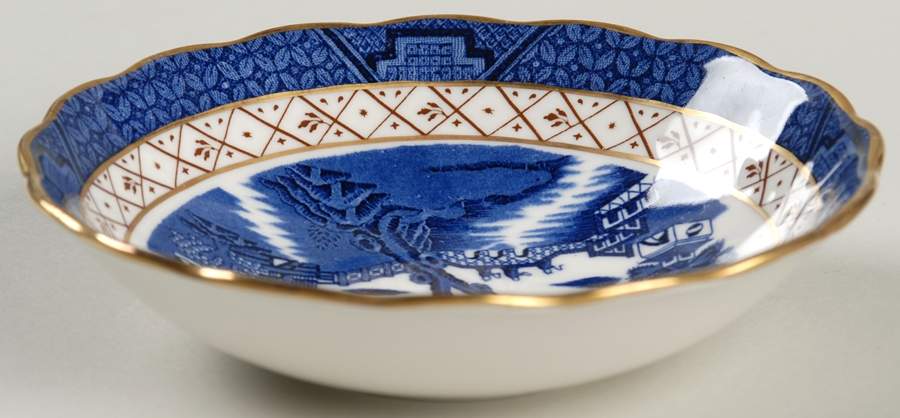 Real Old Willow Fruit/Dessert (Sauce) Bowl by Royal Doulton-1