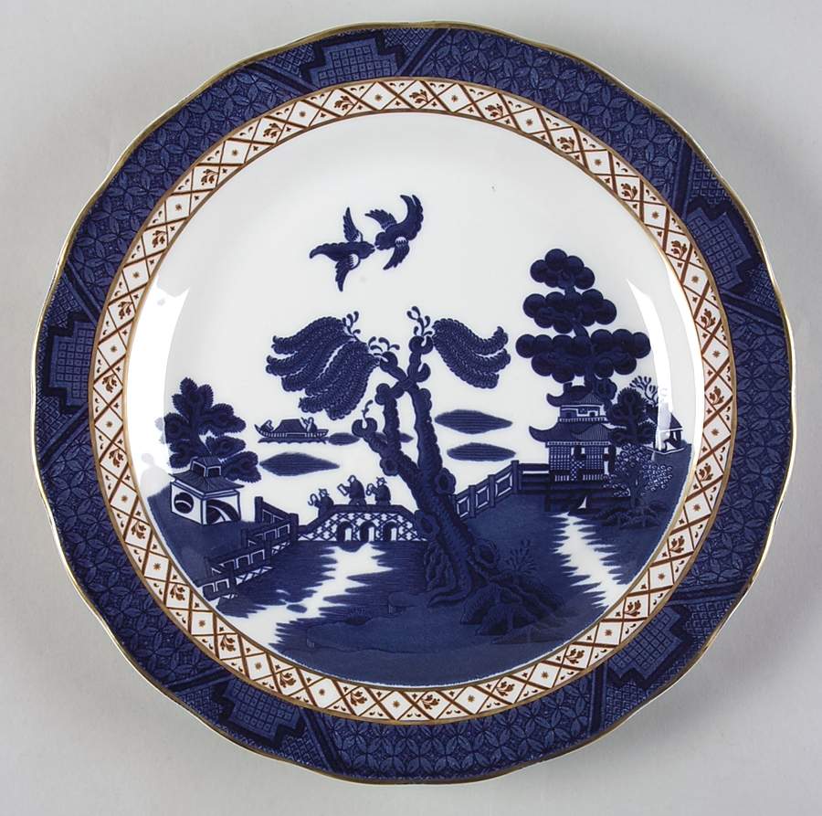 Real Old Willow Dinner Plate by Royal Doulton-1