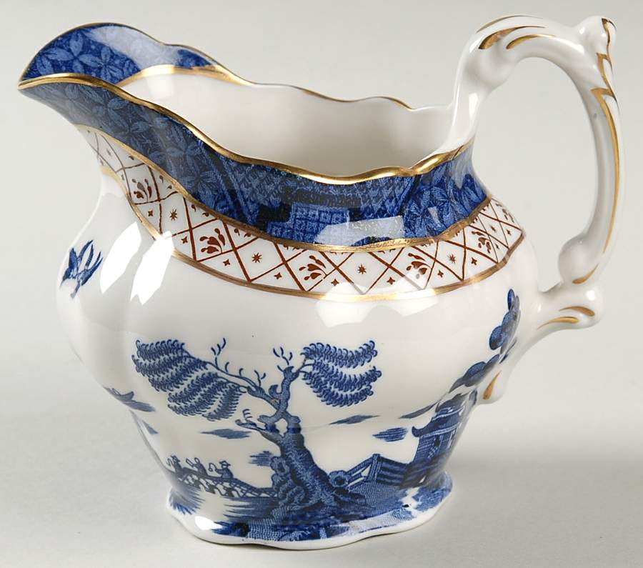 Real Old Willow Creamer by Royal Doulton-1