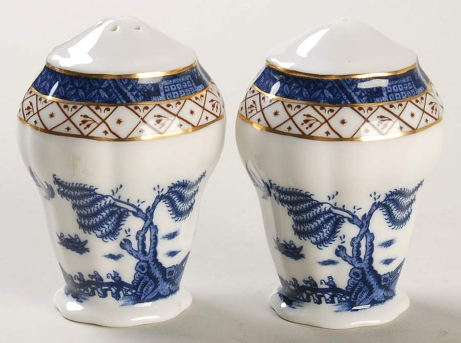 Real Old Willow Salt & Pepper Set by Royal Doulton-1