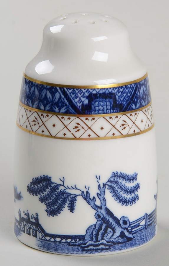 Real Old Willow Pepper Shaker by Royal Doulton-1