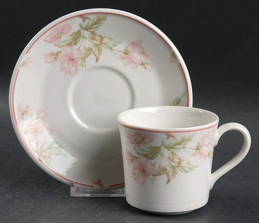 Regents Park Flat Cup & Saucer Set by Royal Doulton-1