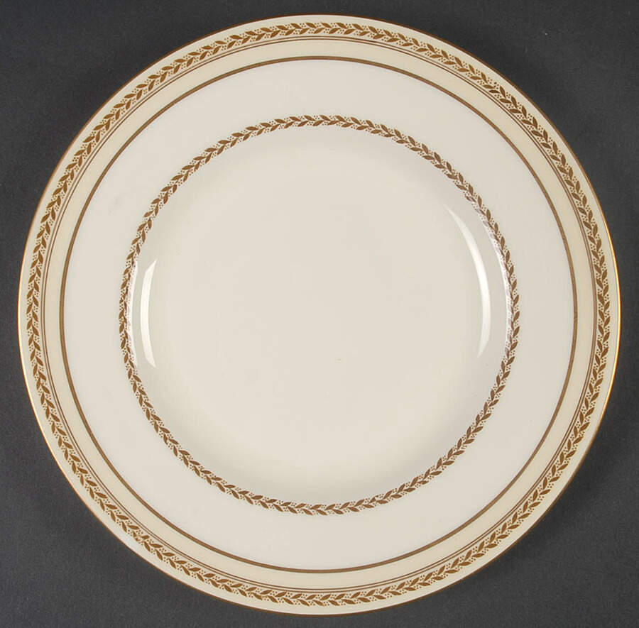 The Repton (Gold Trim) Salad Plate by Royal Doulton-1