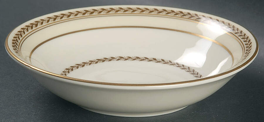 The Repton (Gold Trim) Fruit/Dessert (Sauce) Bowl by Royal Doulton-1