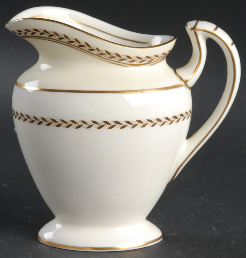 The Repton (Gold Trim) Creamer by Royal Doulton-1