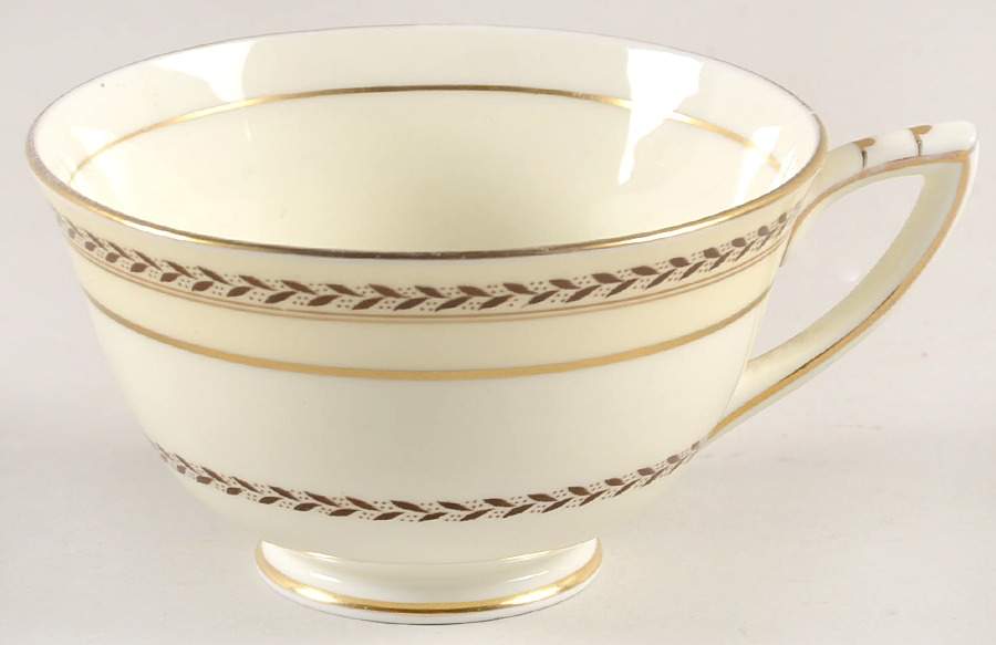 The Repton (Gold Trim) Footed Cup by Royal Doulton-1