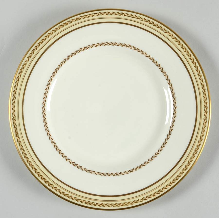 The Repton (Gold Trim) Luncheon Plate by Royal Doulton-1