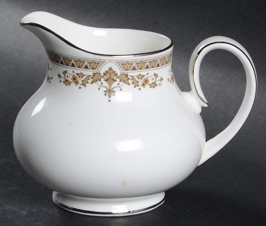Repton (Platinum Trim) Creamer by Royal Doulton-1
