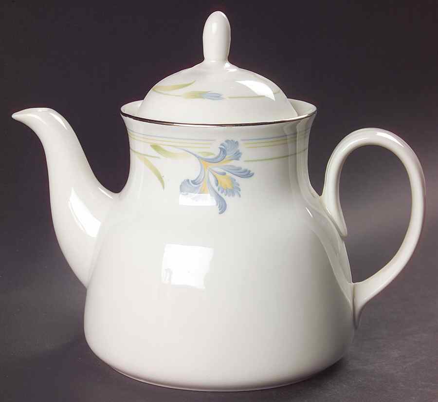 Rhapsody Teapot & Lid by Royal Doulton-1