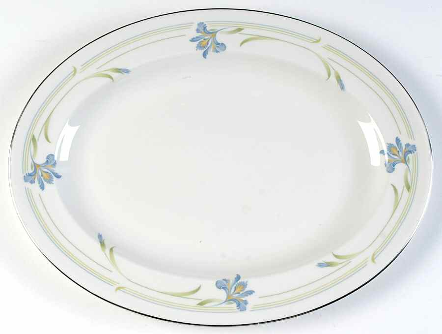 Rhapsody 13" Oval Serving Platter by Royal Doulton-1