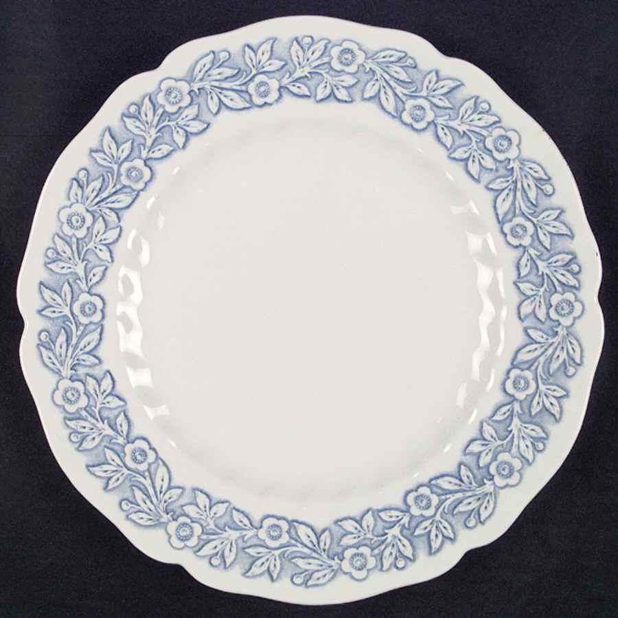 Rhapsody Blue Dinner Plate by Royal Doulton-1