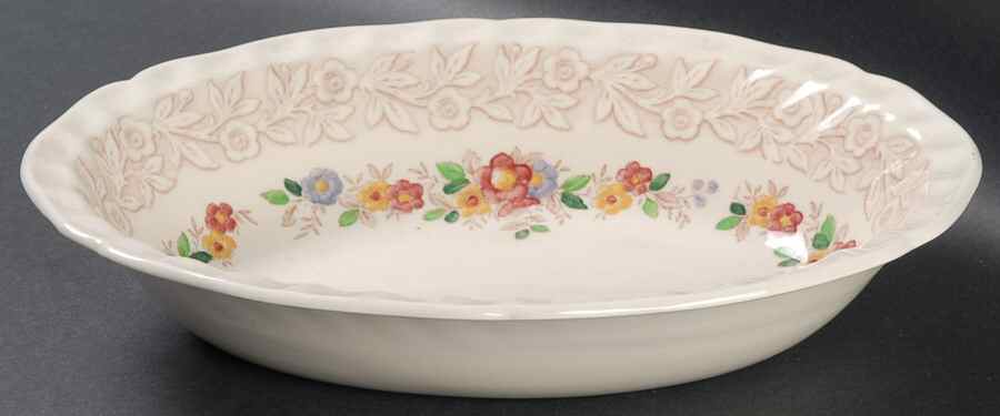 Rhapsody 10" Oval Vegetable Bowl by Royal Doulton-1