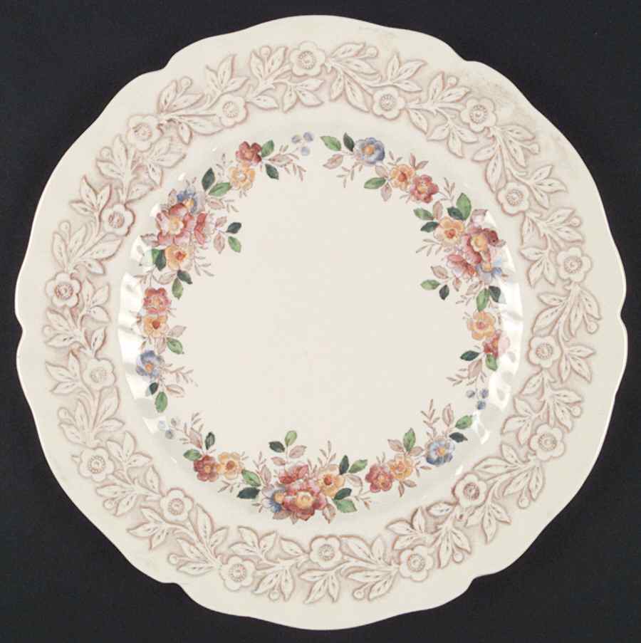 Rhapsody Dinner Plate by Royal Doulton-1