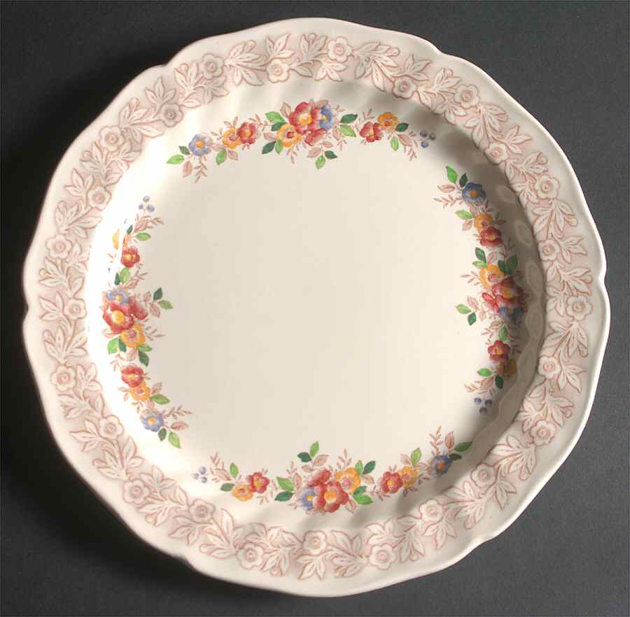 Rhapsody 12" Chop Plate (Round Platter) by Royal Doulton-1
