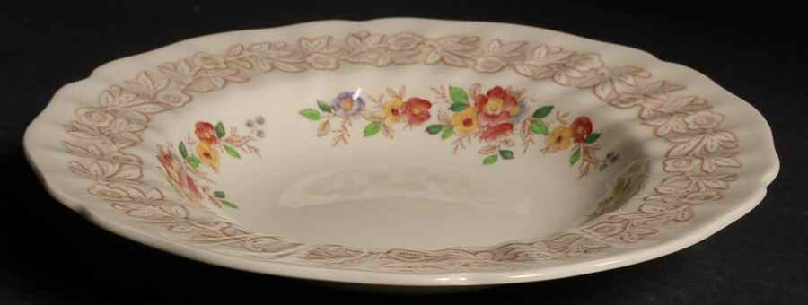 Rhapsody Rim Soup Bowl by Royal Doulton-1