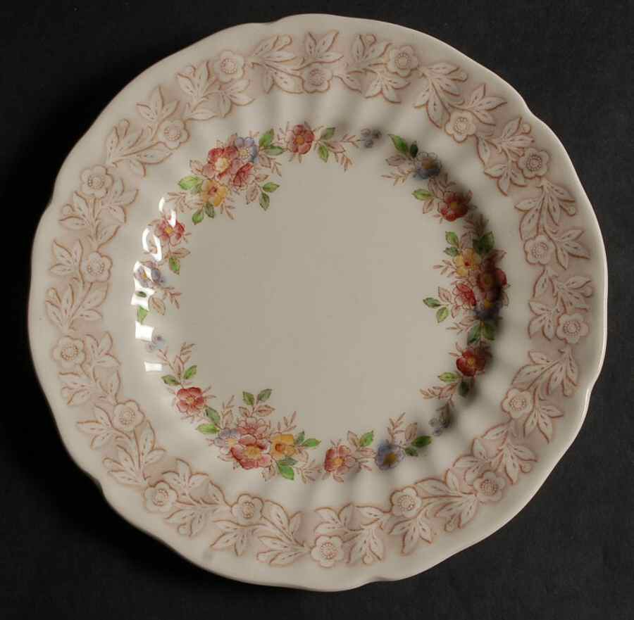 Rhapsody Dessert/Pie Plate by Royal Doulton-1