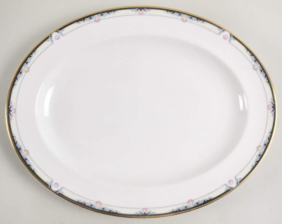 Rhodes 13" Oval Serving Platter by Royal Doulton-1
