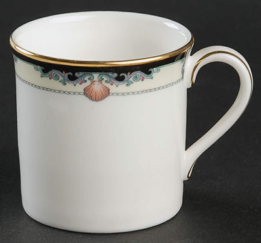 Rhodes Flat Demitasse Cup by Royal Doulton-1