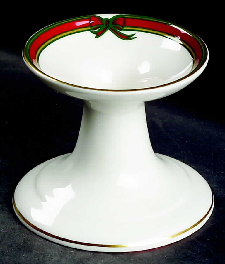 Ribbon 3" Candlestick by Royal Doulton-1