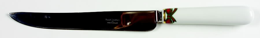 Ribbon Cake Knife/Server with Stainless Blade by Royal Doulton-1