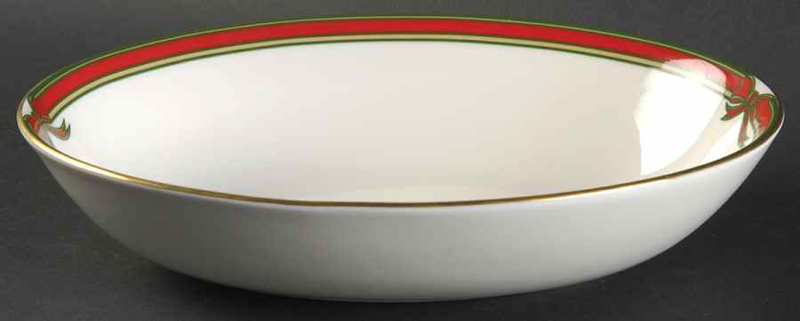 Ribbon 9" Oval Vegetable Bowl by Royal Doulton-1