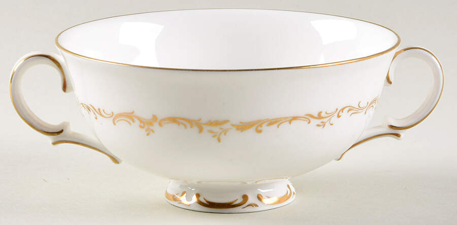 Richelieu Footed Cream Soup Bowl by Royal Doulton-1