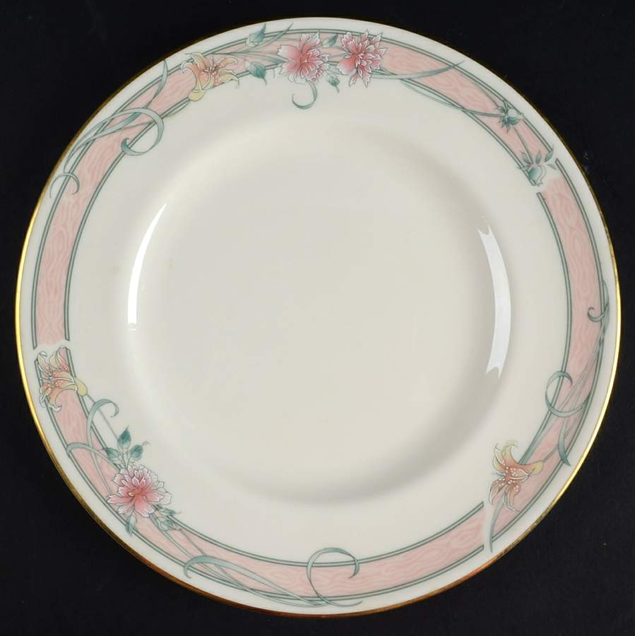 Ribbons & Flowers Salad Plate by Royal Doulton-1