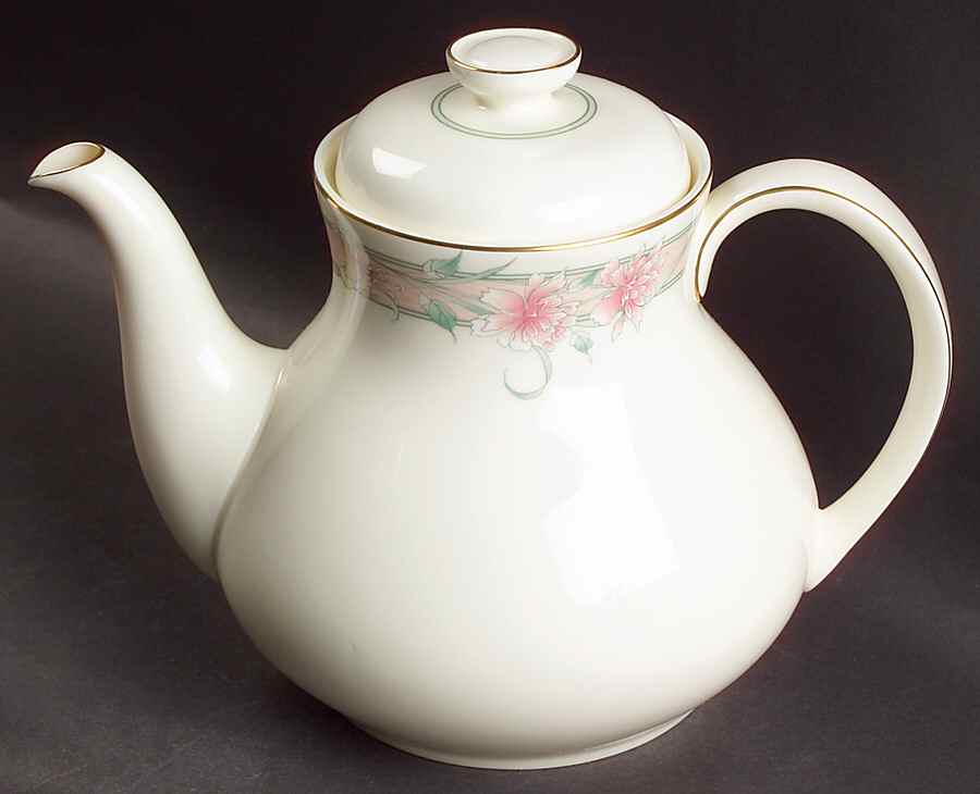 Ribbons & Flowers Teapot & Lid by Royal Doulton-1