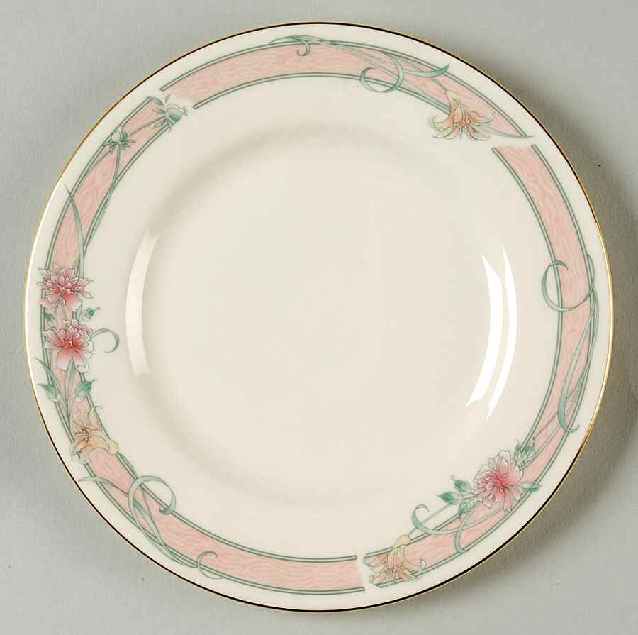 Ribbons & Flowers Bread & Butter Plate by Royal Doulton-1